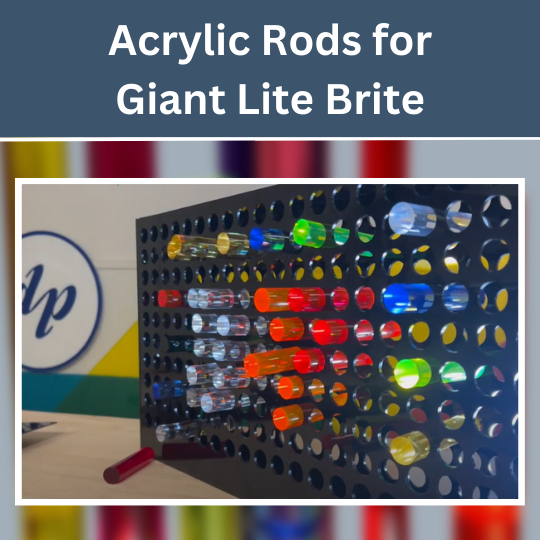 How It's Made | Rods for Giant Lite Brite